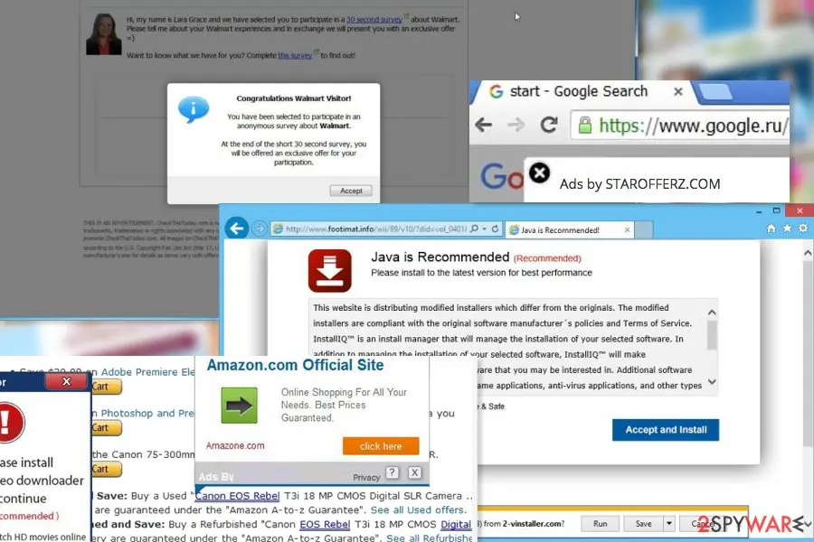 Screenshot of Starofferz.com: starofferz com