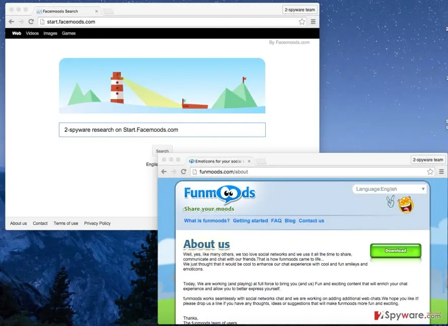 Start.Facemoods.com: start facemoods com virus