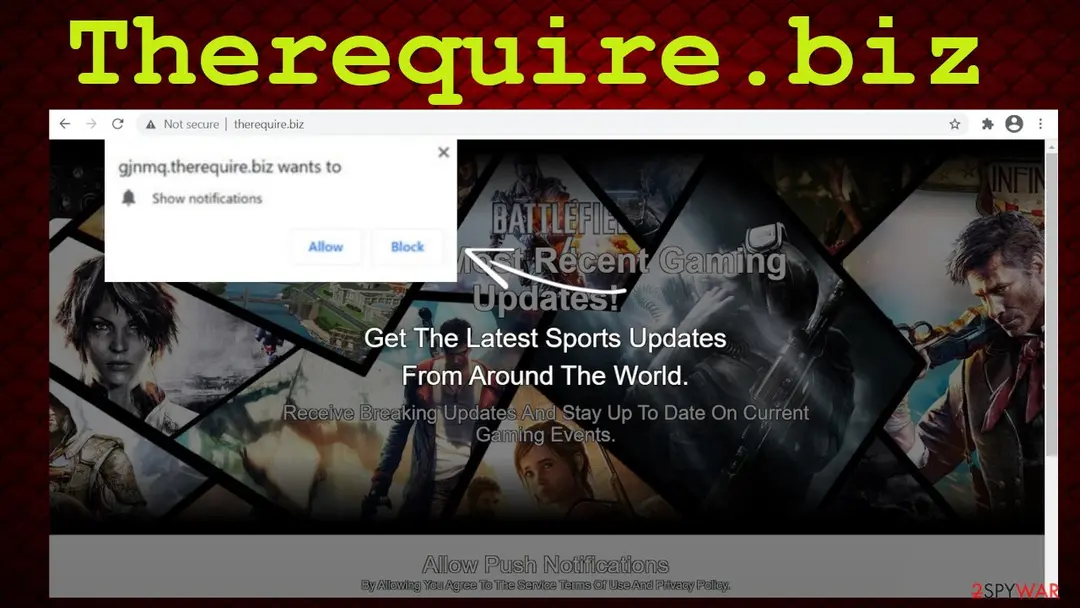 Therequire.biz: therequire biz virus