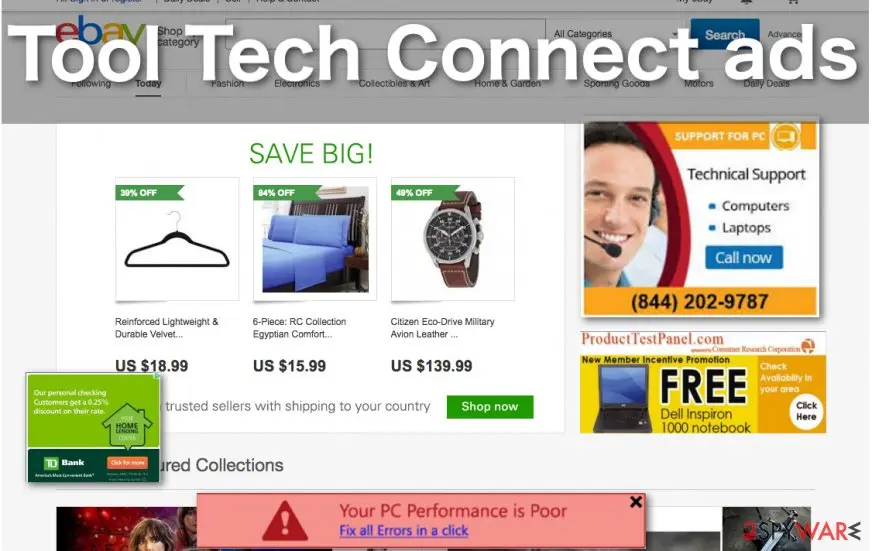 Tool Tech Connect: adware illustration