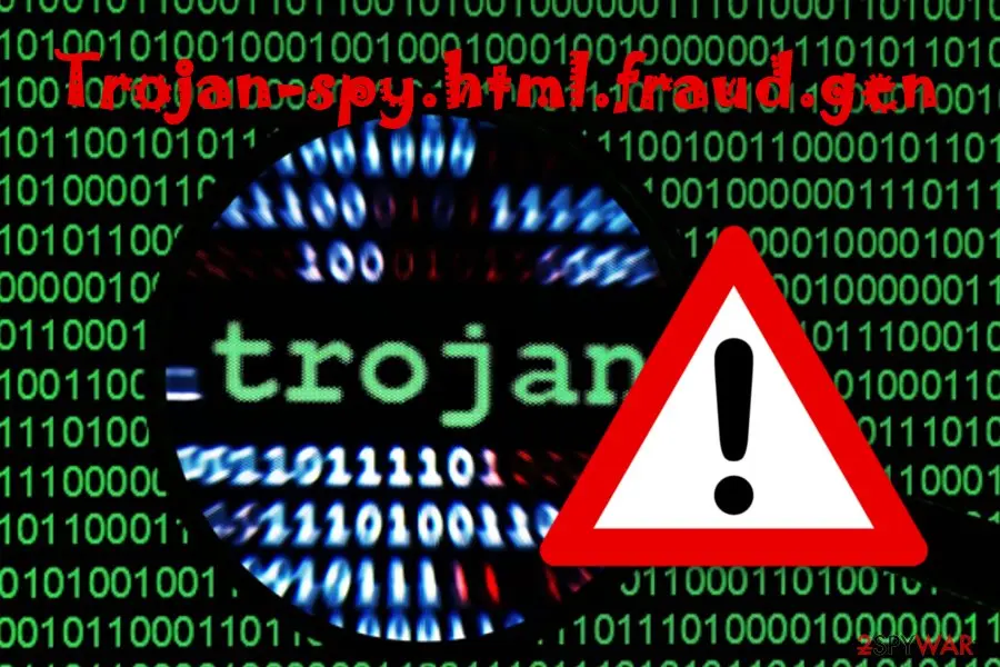 Trojan-spy.html.fraud.gen: trojan spy html fraud gen virus