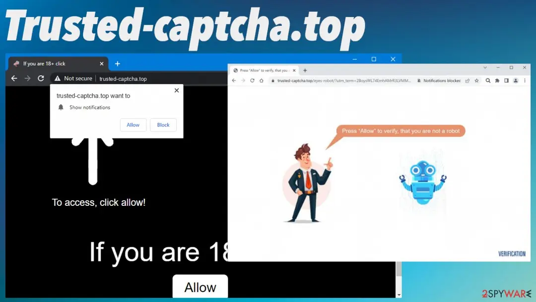 Trusted-captcha.top: trusted captcha top adware