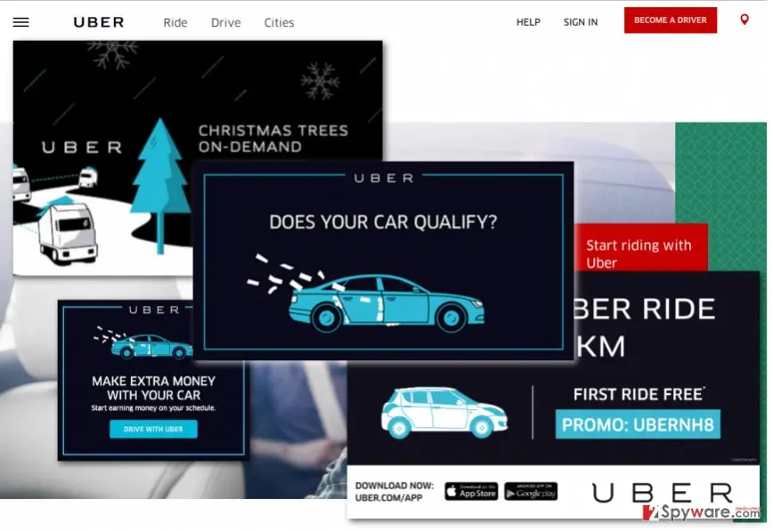 uber.com ads: uber com ads illustration