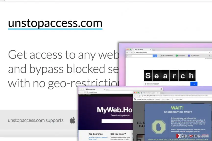Unstopaccess.com: unstopaccess com virus