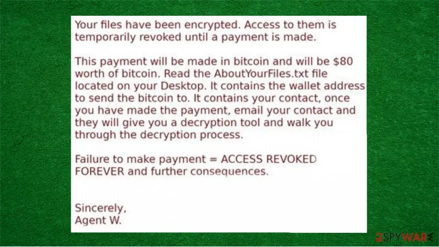 VAGGEN ransomware, VAGGEN virus: vaggen ransomware