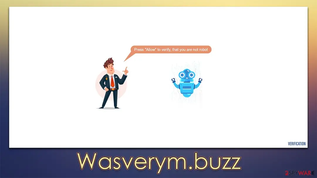 Wasverym.buzz: wasverym buzz push notification virus