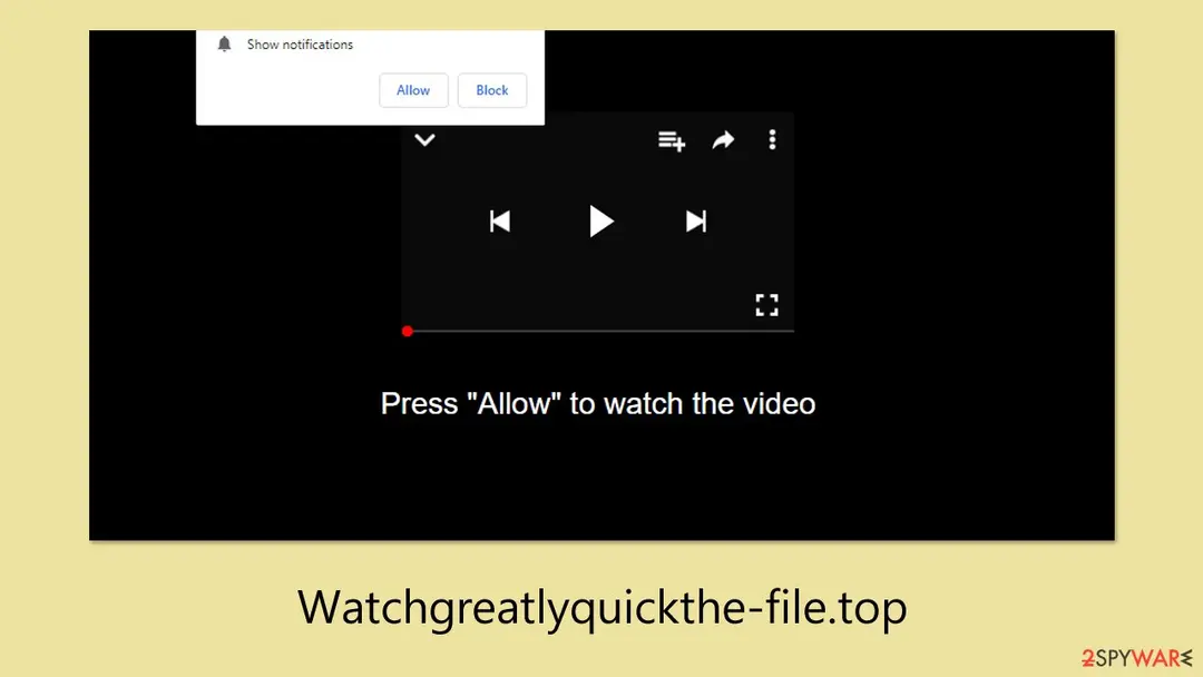 Watchgreatlyquickthe-file.top: watchgreatlyquickthe file top push notification virus