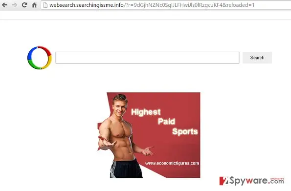 Mocaflix: websearch searchingissme info virus 1