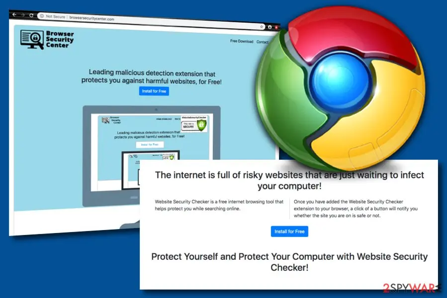 Website Security Checker: browser hijacker