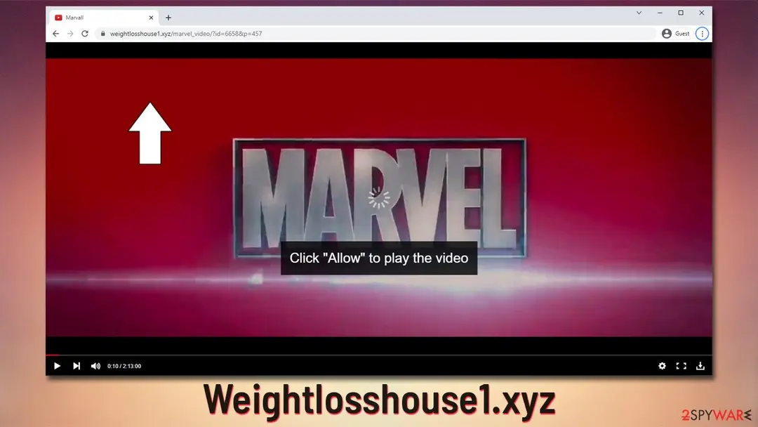 Weightlosshouse1.xyz: weightlosshouse1 xyz push notification virus