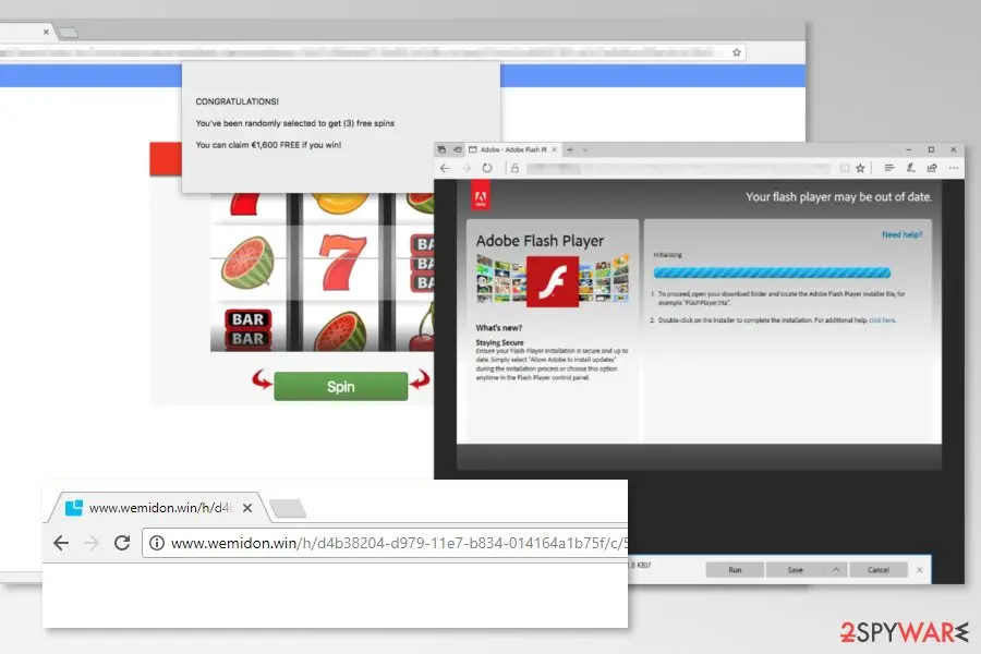 Wemidon.win: wemidon win redirect virus