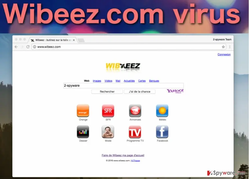 Wibeez.com virus: wibeez com virus screenshot