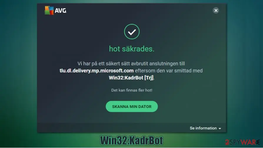 Win32:KadrBot: win32 kadrbot malware trojan
