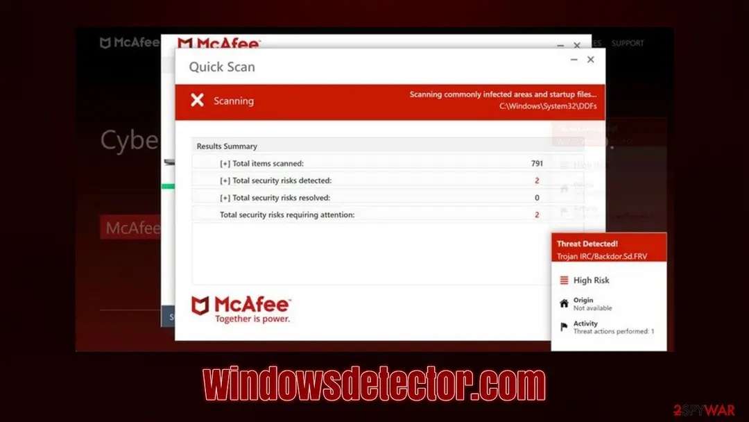 Windowsdetector.com: windowsdetector com scam