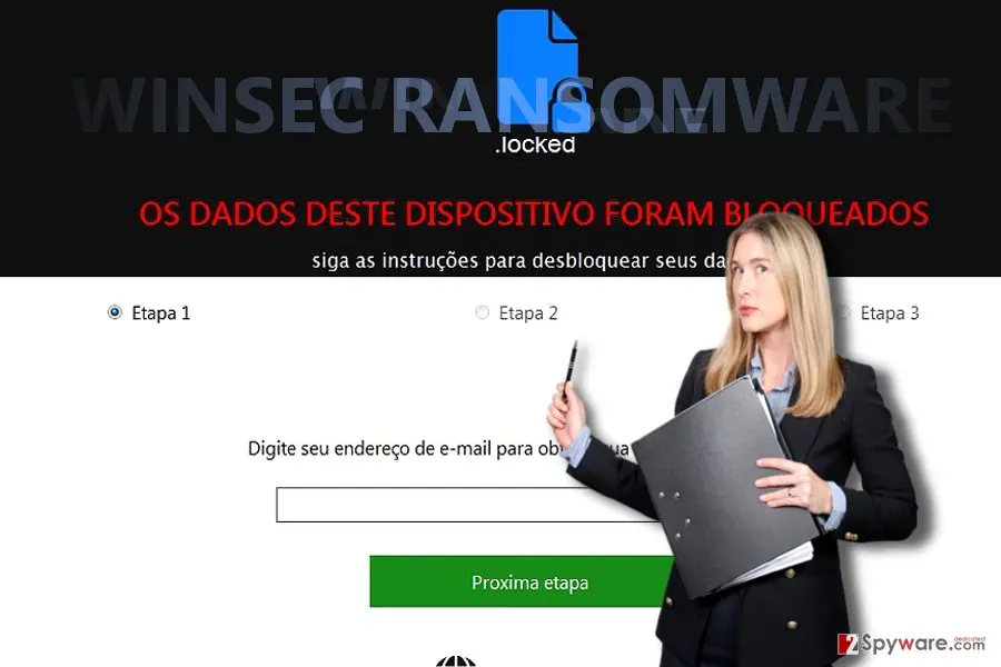 WinSec ransomware virus: winsec