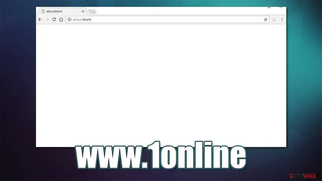 www.1online: www 1online virus adware