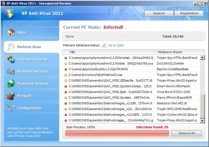 XP Anti: virus 2011