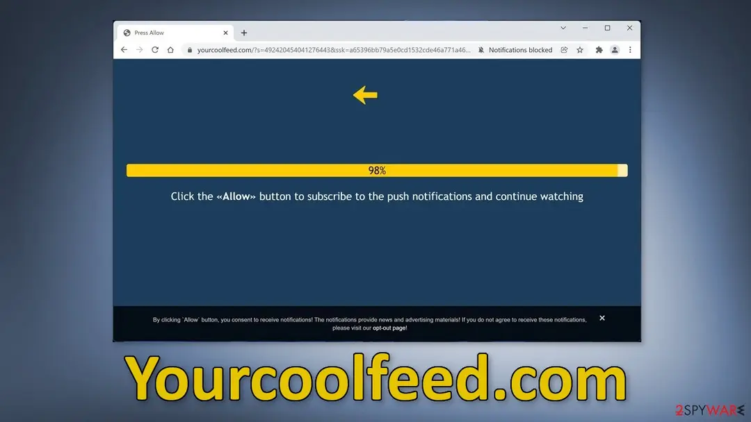 Screenshot of Yourcoolfeed.com: yourcoolfeed com
