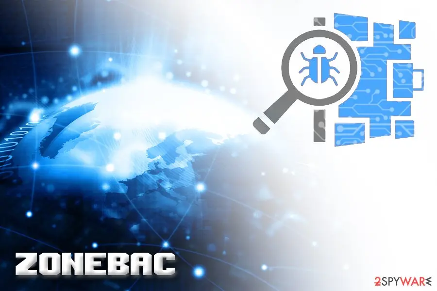 Screenshot of Zonebac: virus