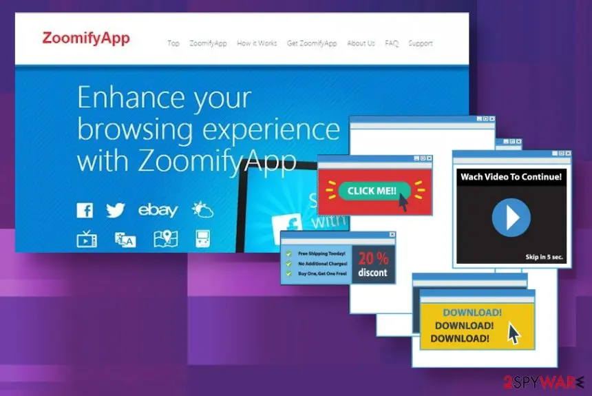 Screenshot of ZoomifyApp: lication