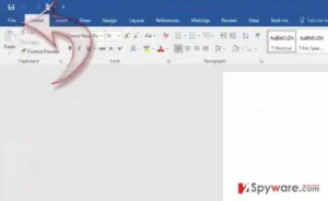 Disable Macros on Windows. Step 1