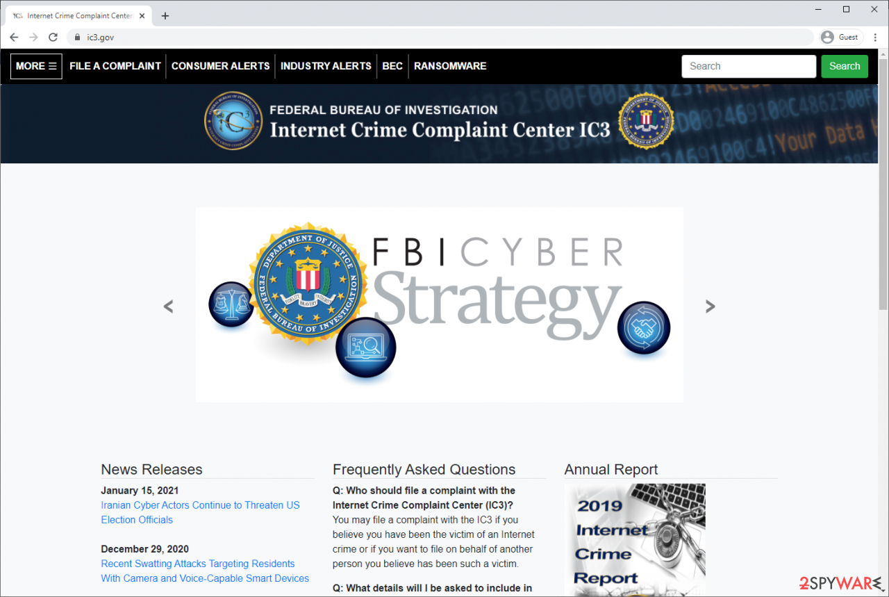 Internet Crime Complaint Center IC3 Internet Crime Complaint Center IC3