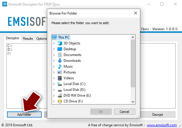 Add folders Add folders