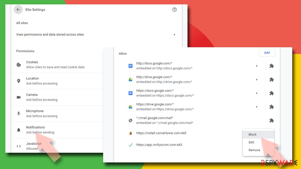 Stop notifications on Chrome PC 2 Stop notifications on Chrome PC 2