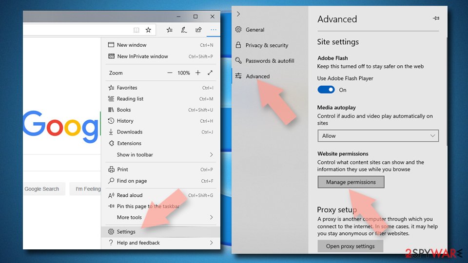 Stop notifications on Edge 1 Stop notifications on Edge 1