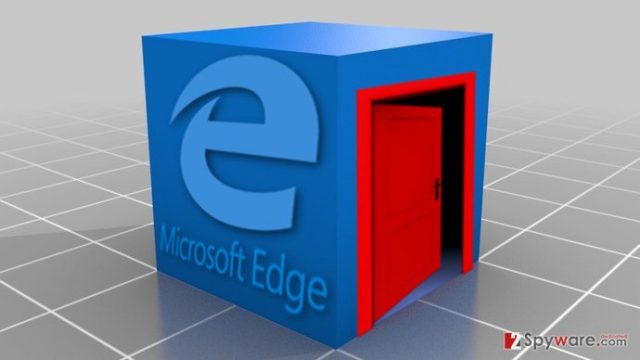 Image of Microsoft Edge Tech support scam