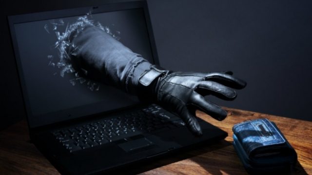 The image displaying the attempt to steal money