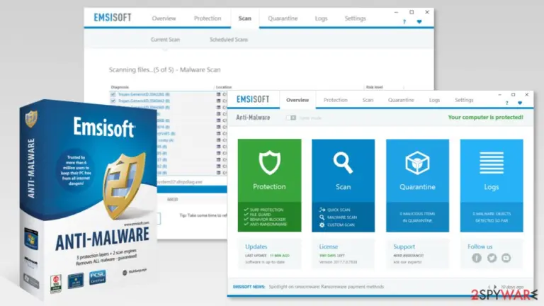 Screenshot of Malwarebytes Premium