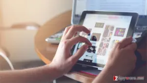 An image of a tablet