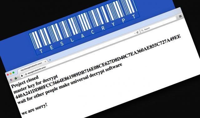 TeslaCrypt ransomware gang closes the project and releases master key