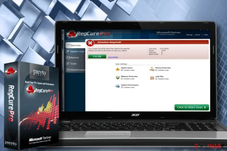 RegCure Pro optimizer