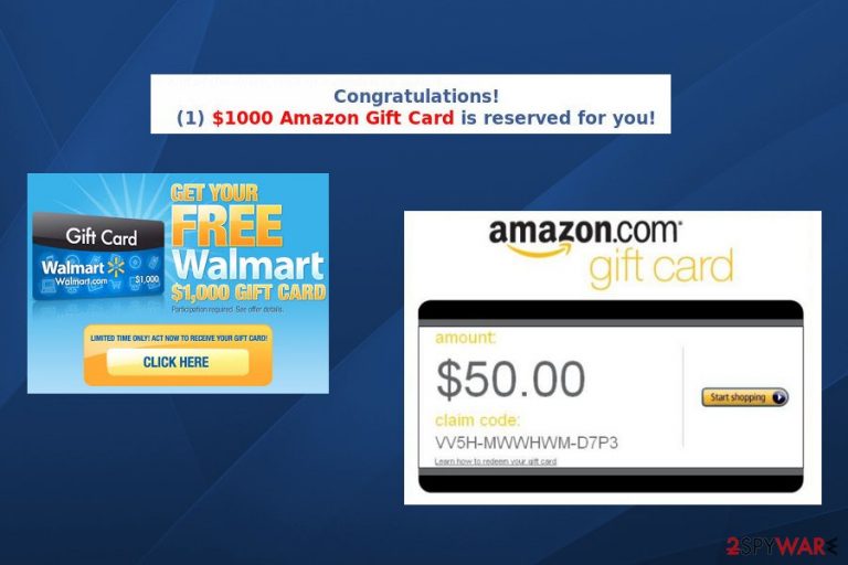 $1000 Amazon Gift Card is reserved for you virus $1000 Amazon Gift Card is reserved for you virus