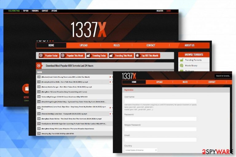 【HDページ】 Remove 1337x.to (Chrome, Firefox, IE, Edge) - virus