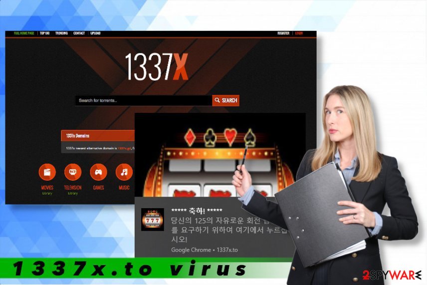【HDページ】 Remove 1337x.to (Chrome, Firefox, IE, Edge) - virus