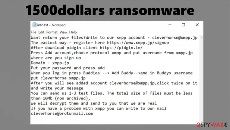 1500dollars ransomware