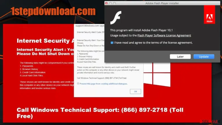 1stepdownload.com scam