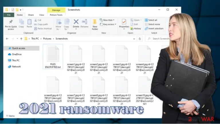 2021 ransomware virus