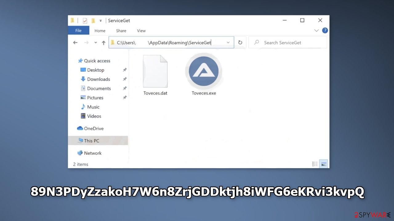 その他 user_e6f47b43 Remove 89N3PDyZzakoH7W6n8ZrjGDDktjh8iWFG6eKRvi3kvpQ malware (Free