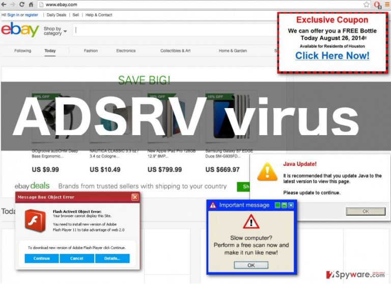 An image of the ADSRV virus An image of the ADSRV virus