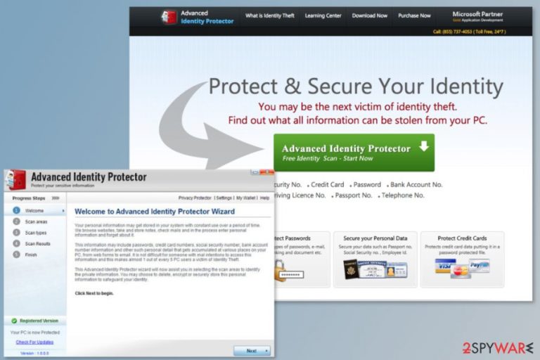 Advanced Identity Protector program Advanced Identity Protector program