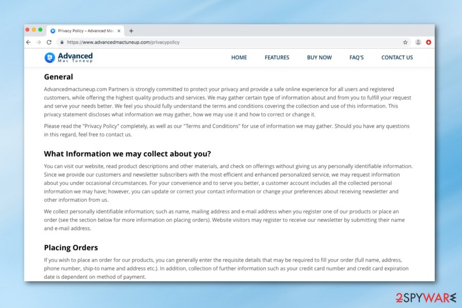 Advanced Mac Tuneup system tool Advanced Mac Tuneup system tool