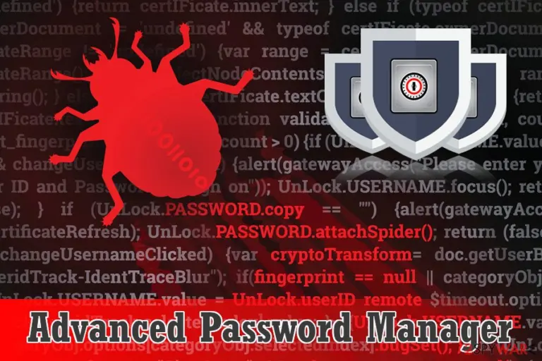 Advanced Password Manager scareware