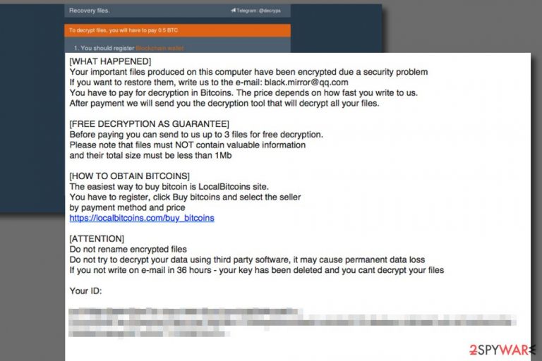 Aleta ransomware Aleta ransomware