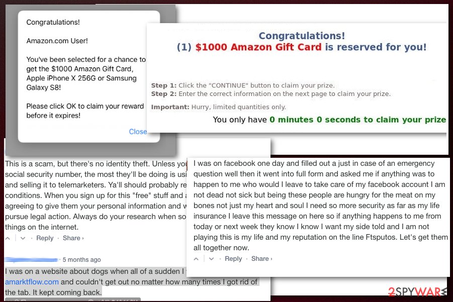 Amarktflow fake reward campaign Amarktflow fake reward campaign