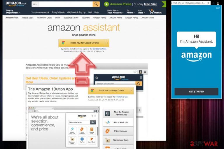 Amazon 1 Button App virus Amazon 1 Button App virus