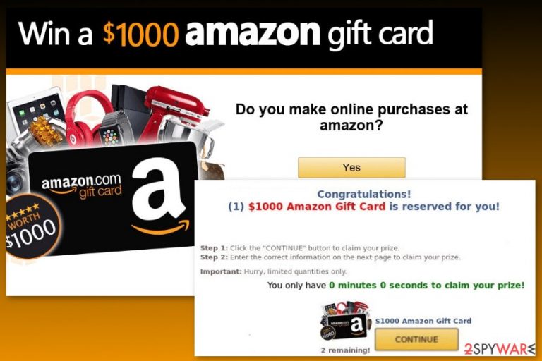 Image of Amazon Gift Card virus Image of Amazon Gift Card virus